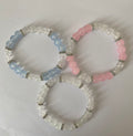 BLUE&PINK&GREY TRIO BRACELET