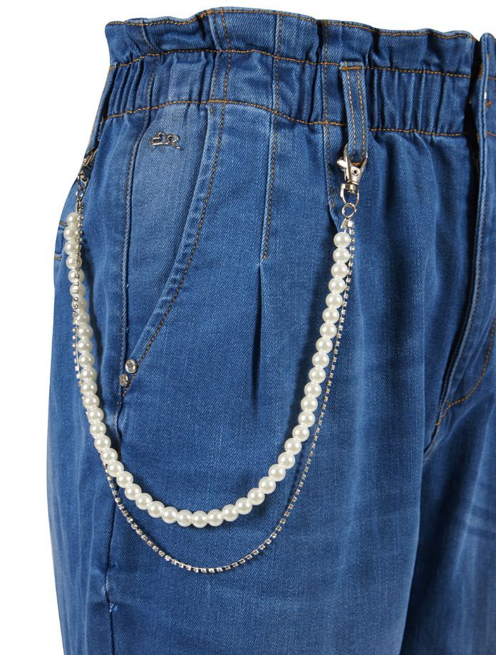 Pearl waist-chains